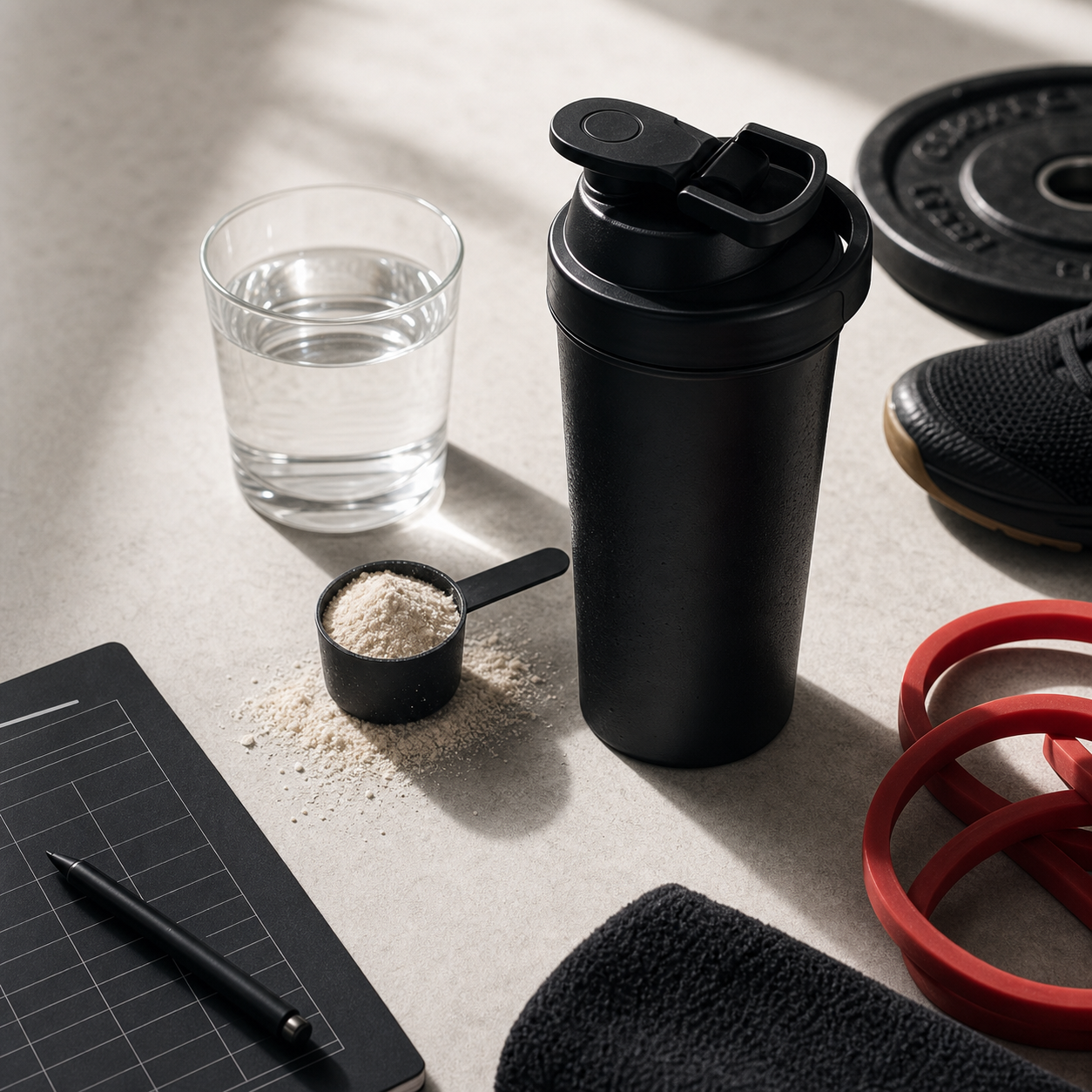 Editorial image representing Ignite, High-stim pre-workout. Disclosed actives.