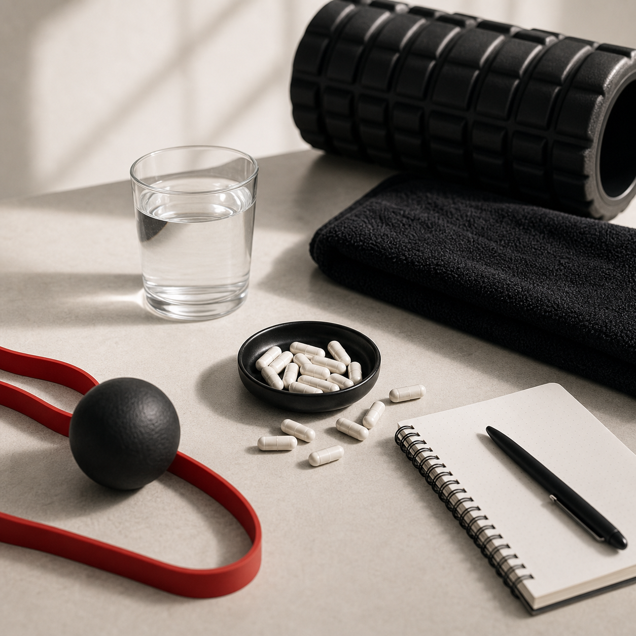 Editorial image representing Restore, Testosterone support with a stricter filter.